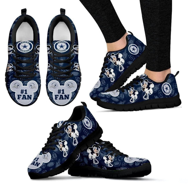 Dallas Cowboys Women's Sneakers-Gear Wanta