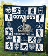 Dallas Cowboys Quilt Blanket Custom-Gear Wanta