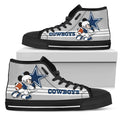 Dallas Cowboys High Top Shoes Custom PT19-Gear Wanta