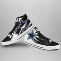 Dallas Cowboys High Top Shoes Custom For Fans-Gear Wanta