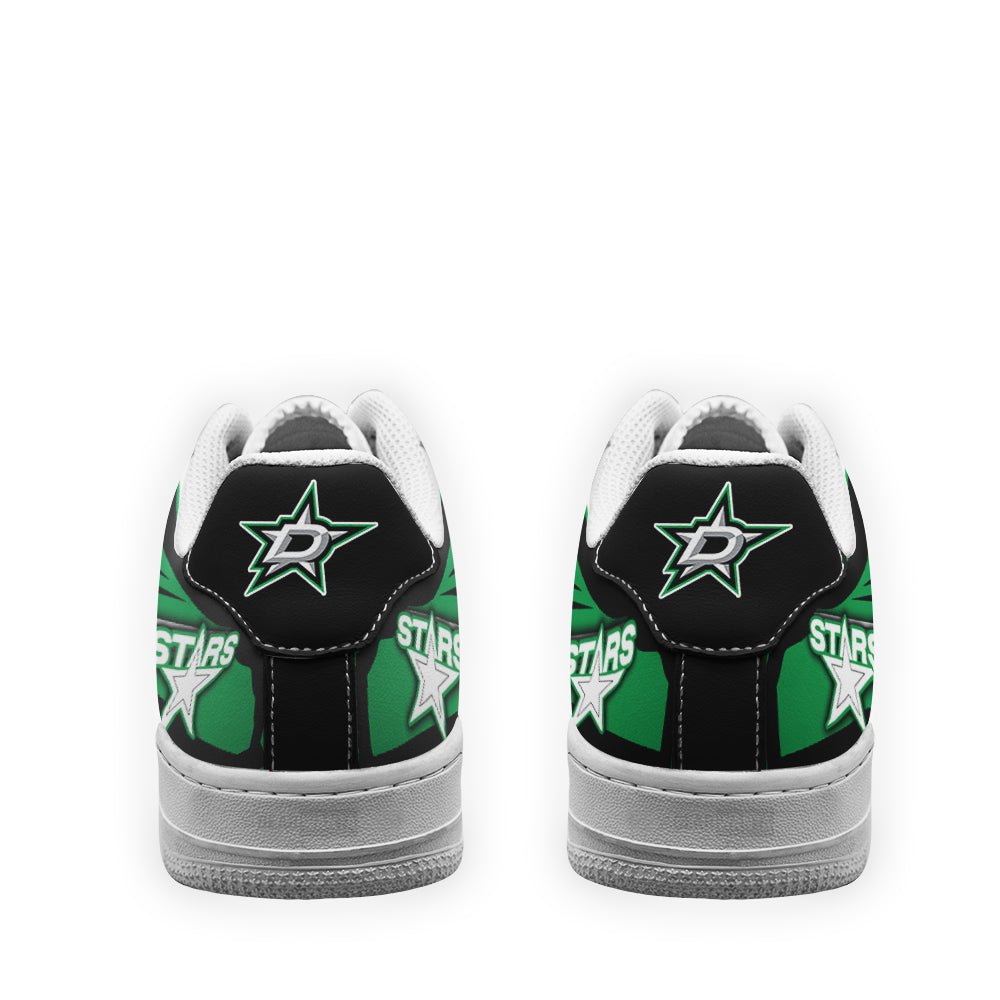 Dallas Stars Air Sneakers Custom For Fans-Gear Wanta