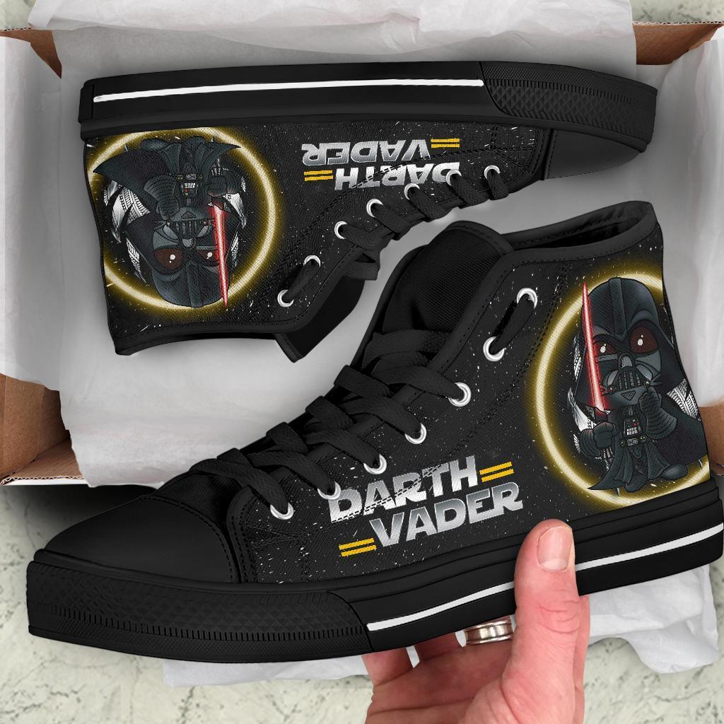 Darth Vader High Top Shoes-Gear Wanta
