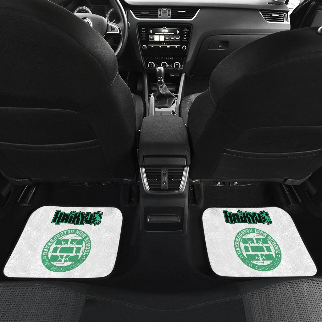 Date Tech High Haikyuu!! Uniform Style Car Floor Mats Gift For Cool Fan Anime-Gear Wanta