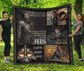Daughter Of King Quilt Blanket For Who Love Christ-Gear Wanta