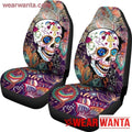 Day Of Dead Skull Car Seat Covers LT03-Gear Wanta