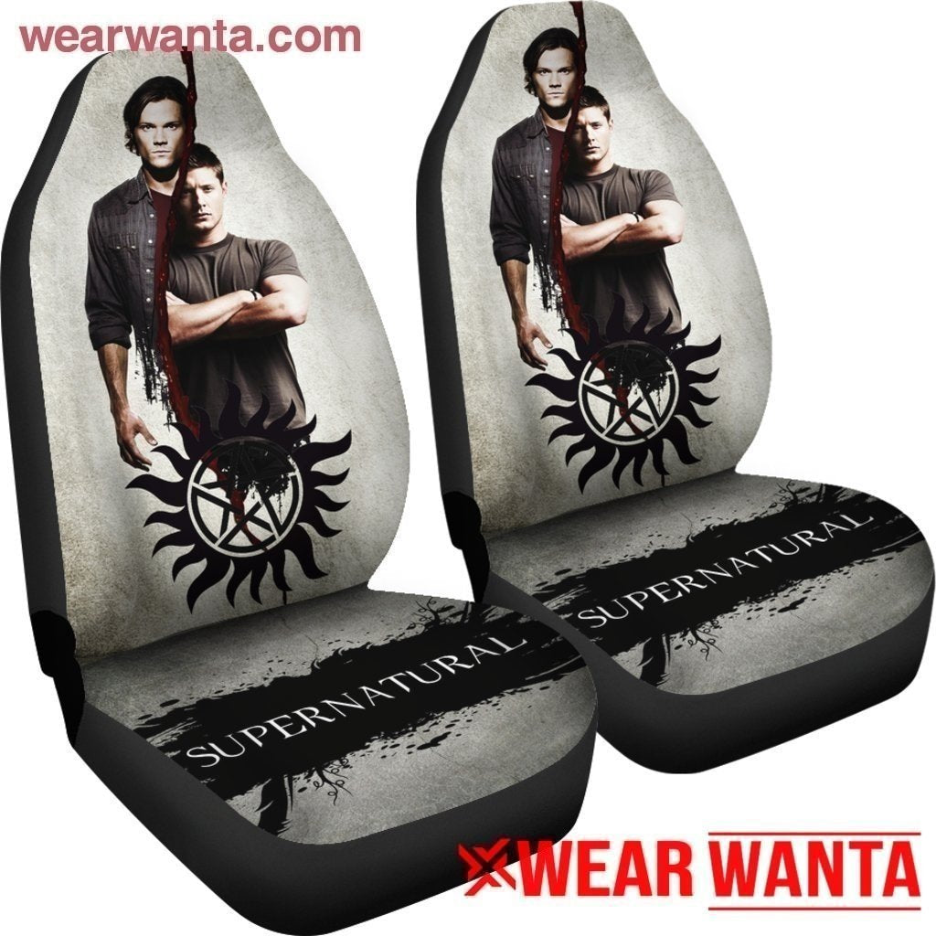 Dean & Sam Supernatural Car Seat Covers NH06-Gear Wanta