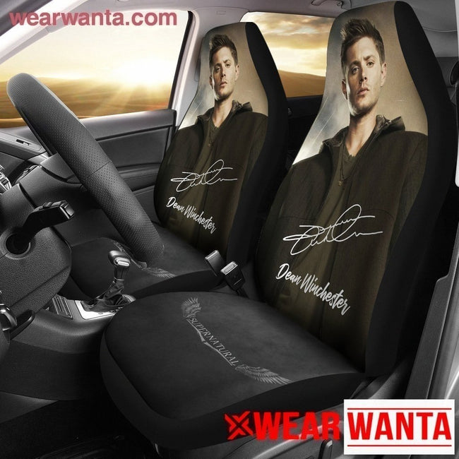 Dean Winchester Signature Supernatural Car Seat Covers MN04-Gear Wanta