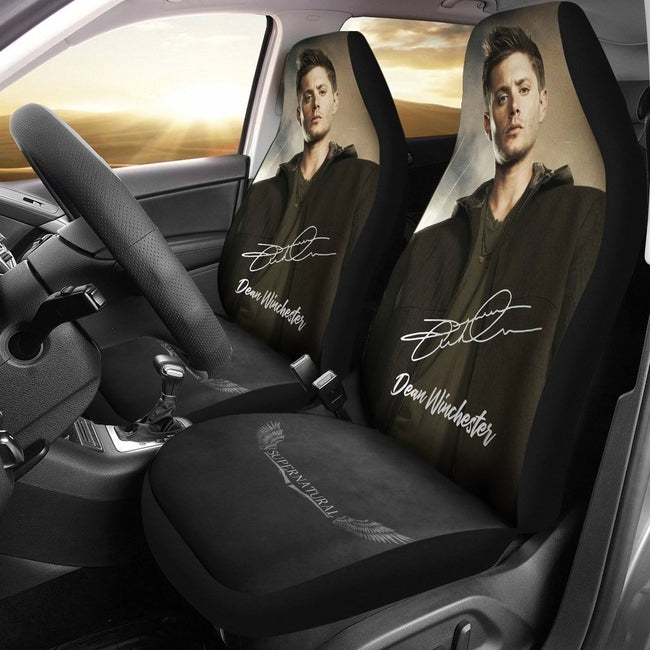Dean Winchester Signature Supernatural Car Seat Covers MN04-Gear Wanta