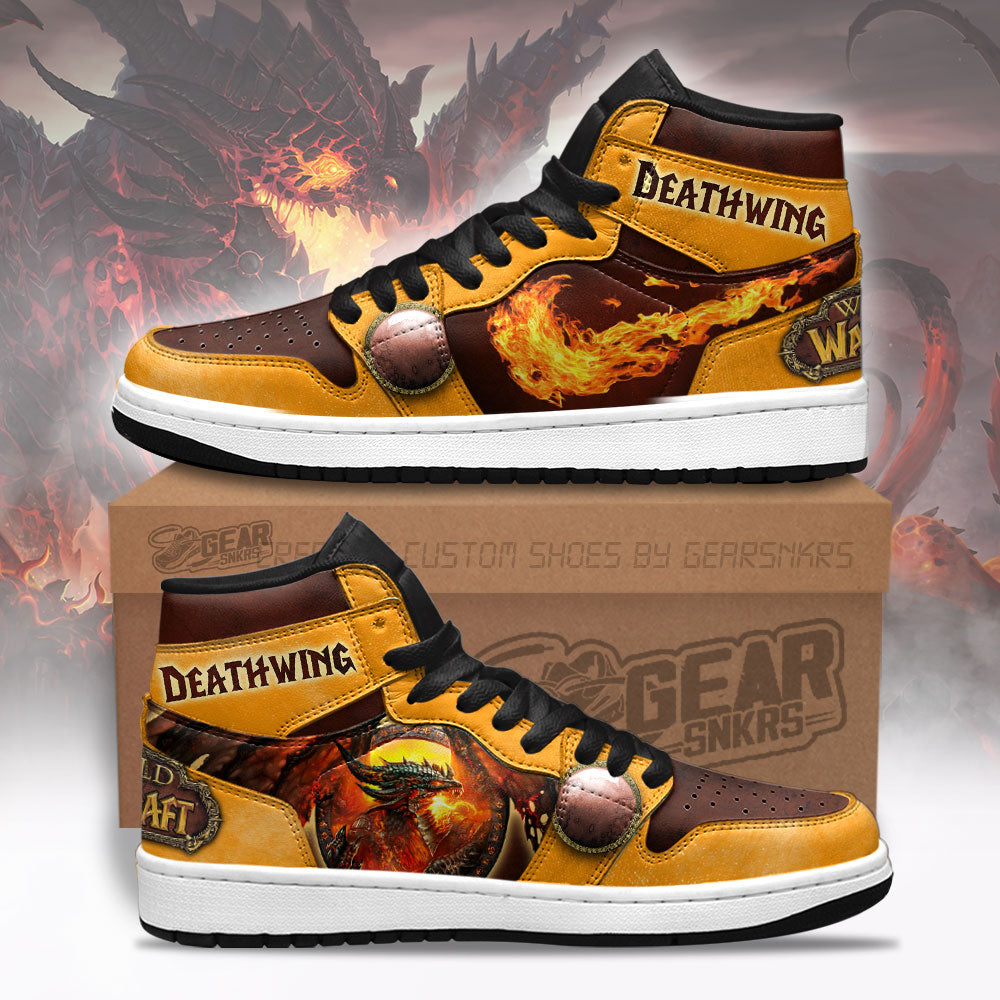 Deathwing World of Warcraft Shoes Custom For Fans-Gear Wanta