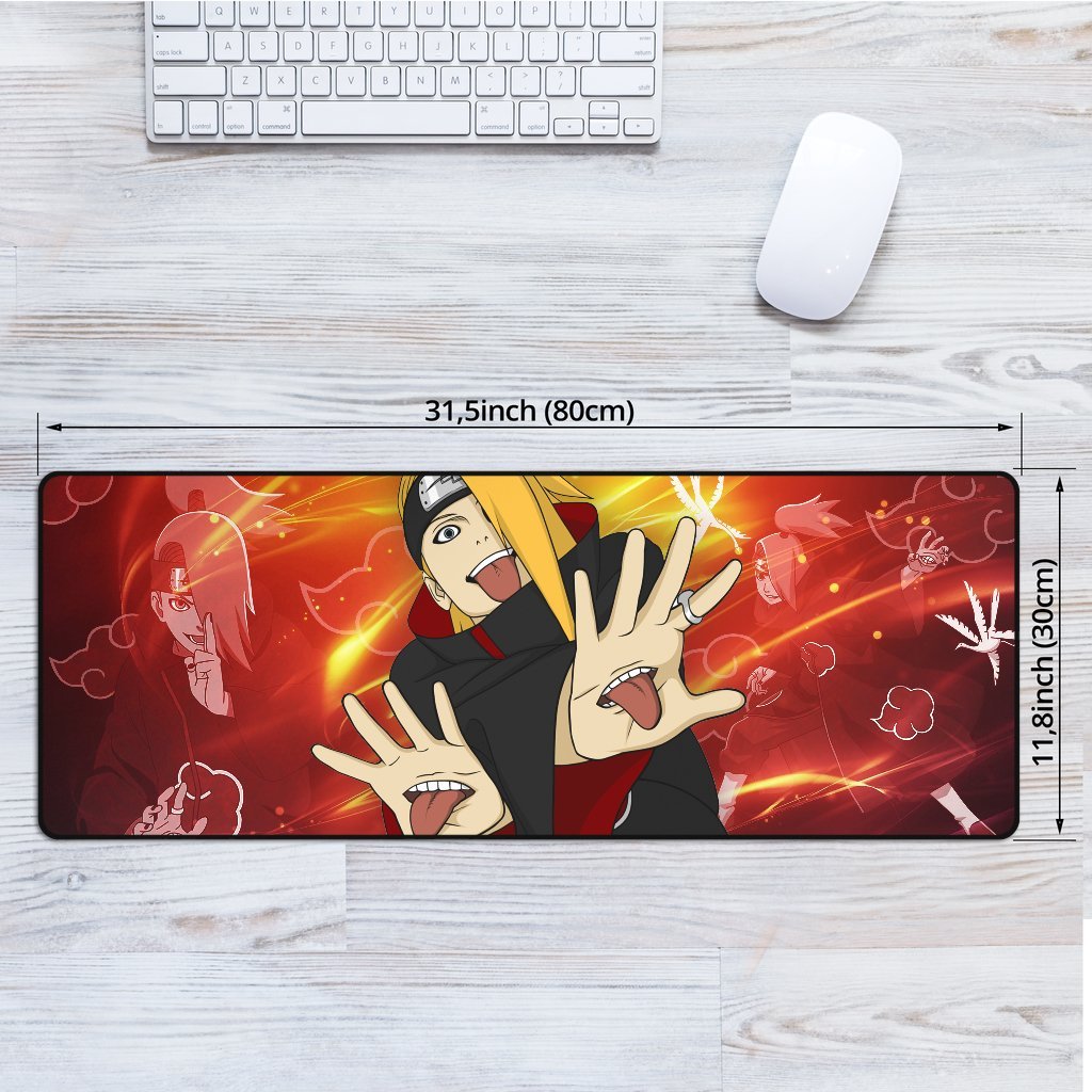 Deidara Mouse Mat Custom NRT Akatsuki Fan-Gear Wanta