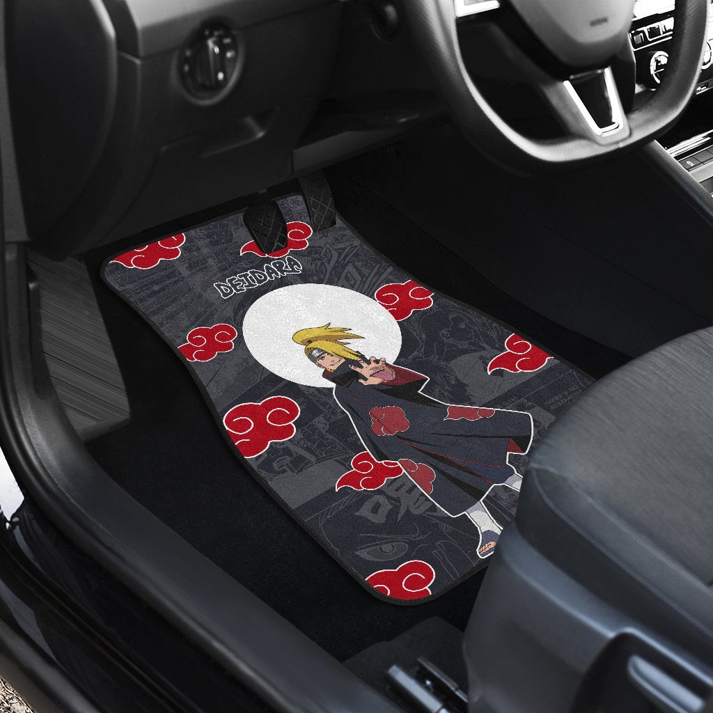 Deidara NRT Akatsuki Members Car Floor Mats Anime-Gear Wanta