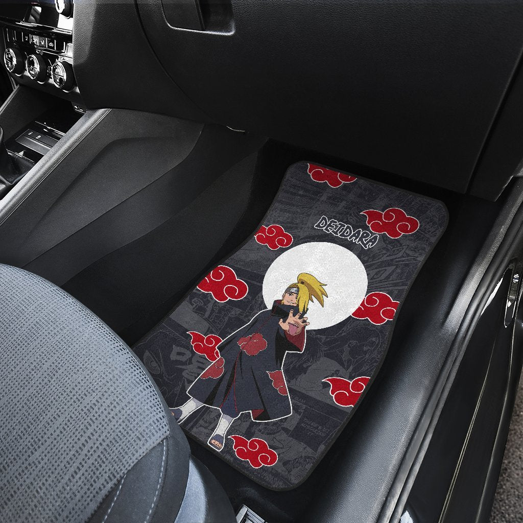 Deidara NRT Akatsuki Members Car Floor Mats Anime-Gear Wanta