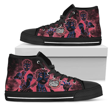 Demon Slayer Akaza High Top Shoes Anime Custom MN03-Gear Wanta