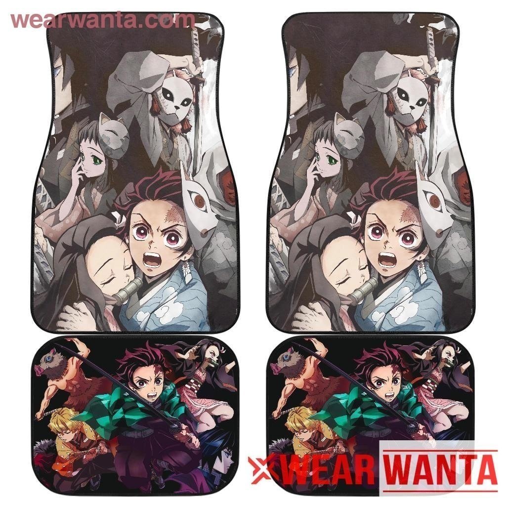 Demon Slayer Car Floor Mats For Anime Custom NH11-Gear Wanta