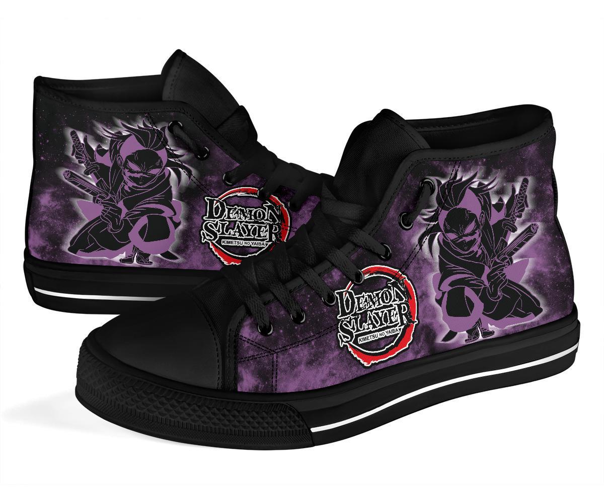 Demon Slayer Genya High Top Shoes Anime Custom MN03-Gear Wanta