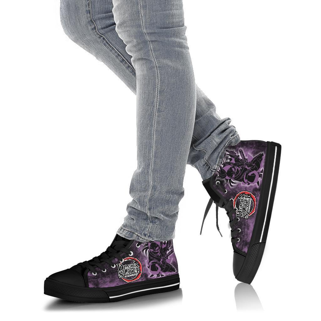 Demon Slayer Genya High Top Shoes Anime Custom MN03-Gear Wanta