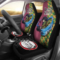 Demon Slayer Giyu Tomioka Car Seat Covers Anime Car Accessories-Gear Wanta