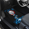 Demon Slayer Tanjiro Car Floor Mats Custom Nichirin Sword Anime Car Accessories-Gear Wanta