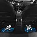 Demon Slayer Tanjiro Car Floor Mats Custom Nichirin Sword Anime Car Accessories-Gear Wanta