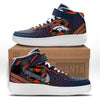 Denver Broncos Sneakers Custom Air Mid Shoes For Fans-Gear Wanta