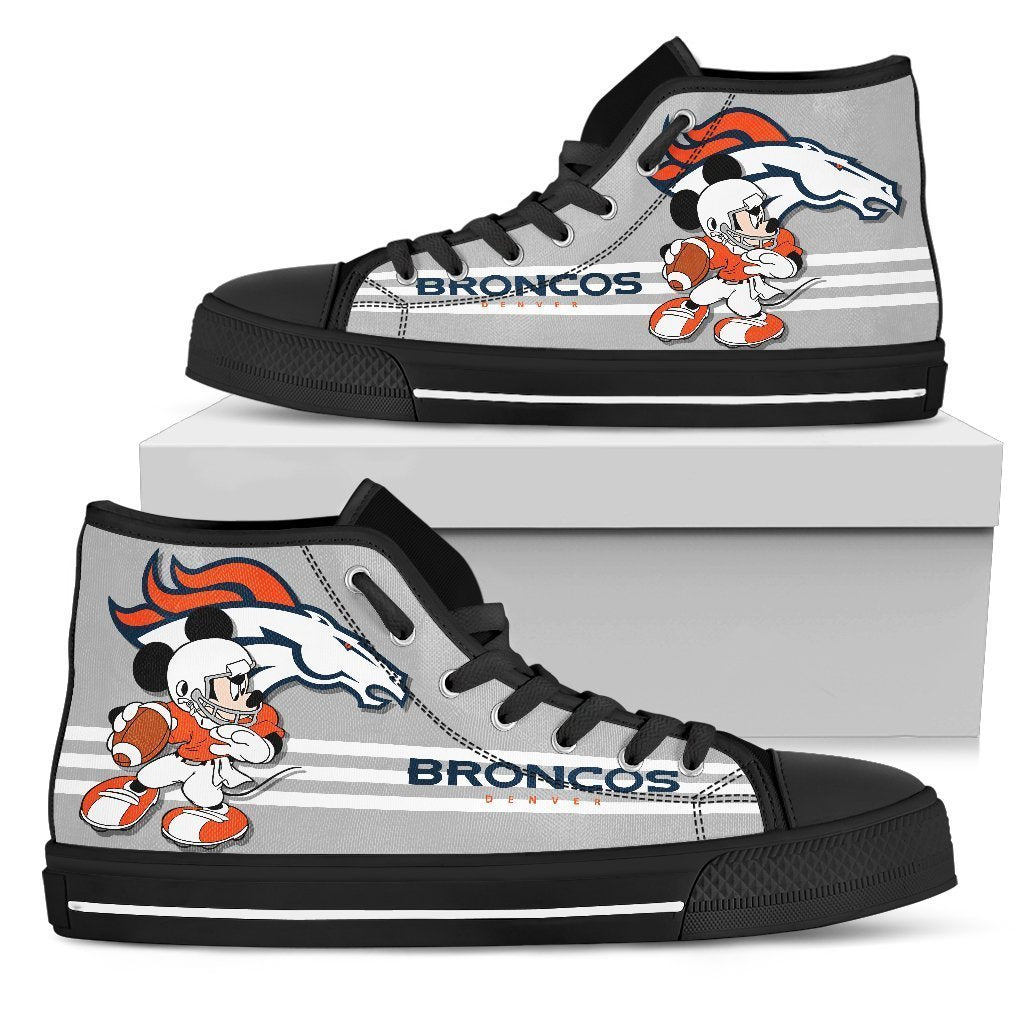 Denver Broncos High Top Shoes Custom PT19-Gear Wanta
