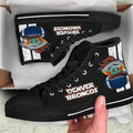 Denver Broncos Sneakers Mixed Baby Yoda High Top Shoes-Gear Wanta