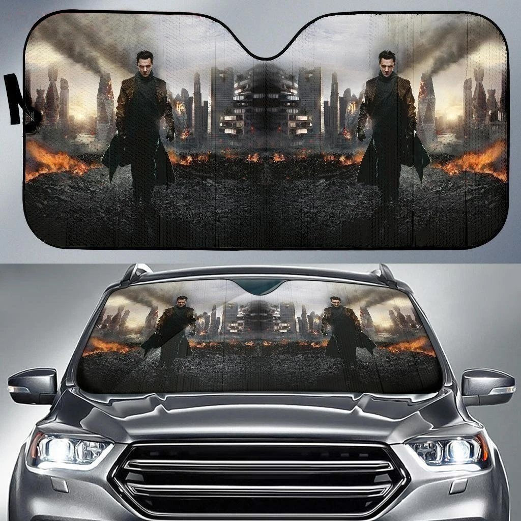 Destroy City Star Trek Car Sun Shade-Gear Wanta