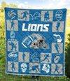 Detroit Lions Quilt Blanket-Gear Wanta