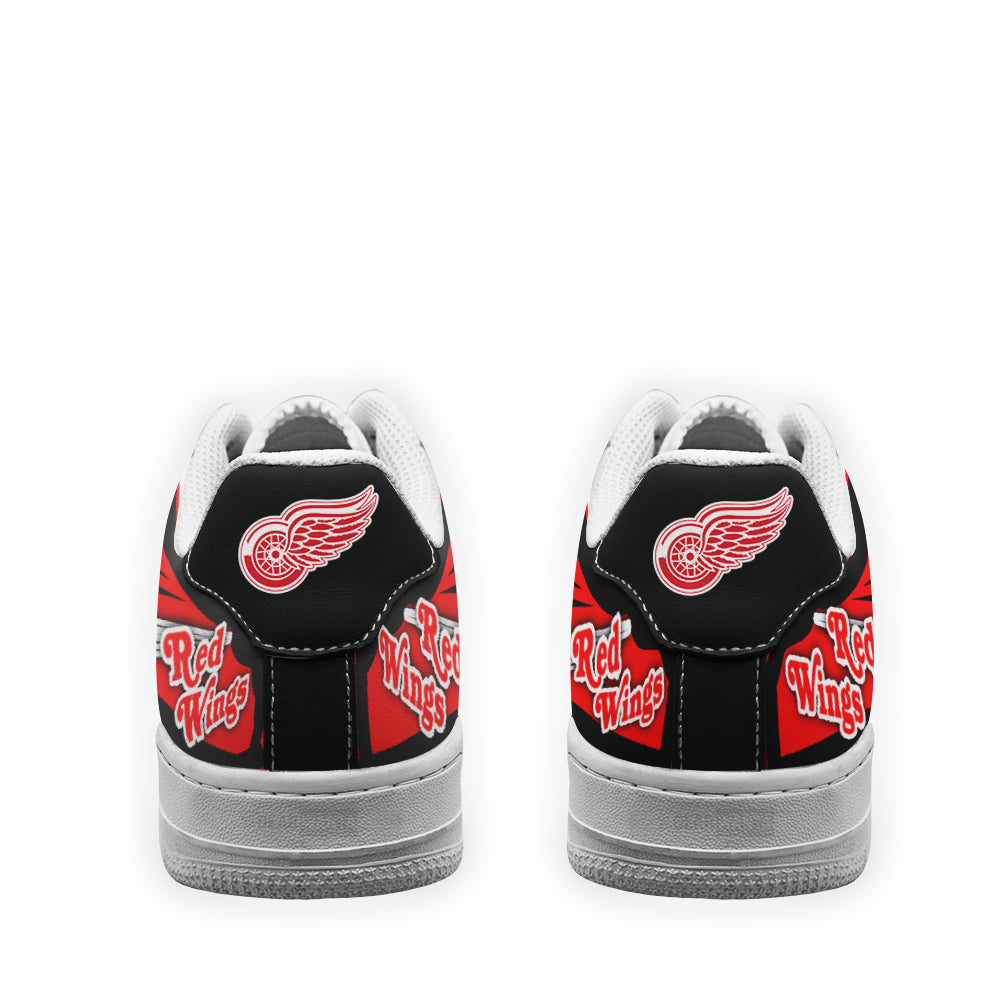 Detroit Red Wings Air Sneakers Custom For Fans-Gear Wanta