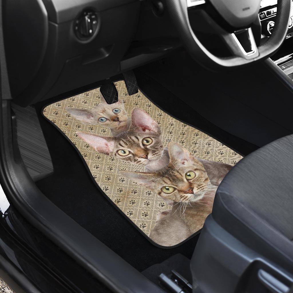 Devon Rex Cat Car Floor Mats Funny For Devon Rex Cat Lover-Gear Wanta
