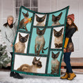 Devon Rex Cat Fleece Blanket Funny For Cat Lover-Gear Wanta