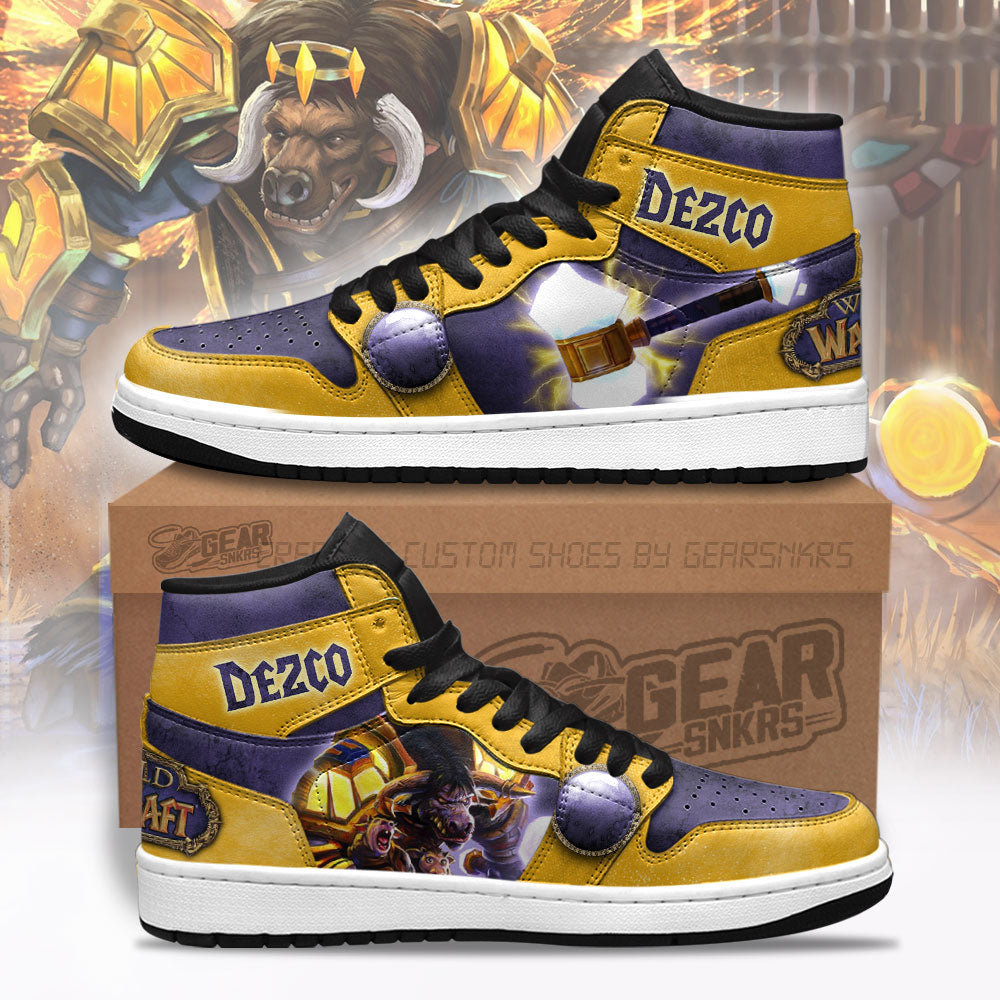 Dezco World of Warcraft Shoes Custom For Fans-Gear Wanta