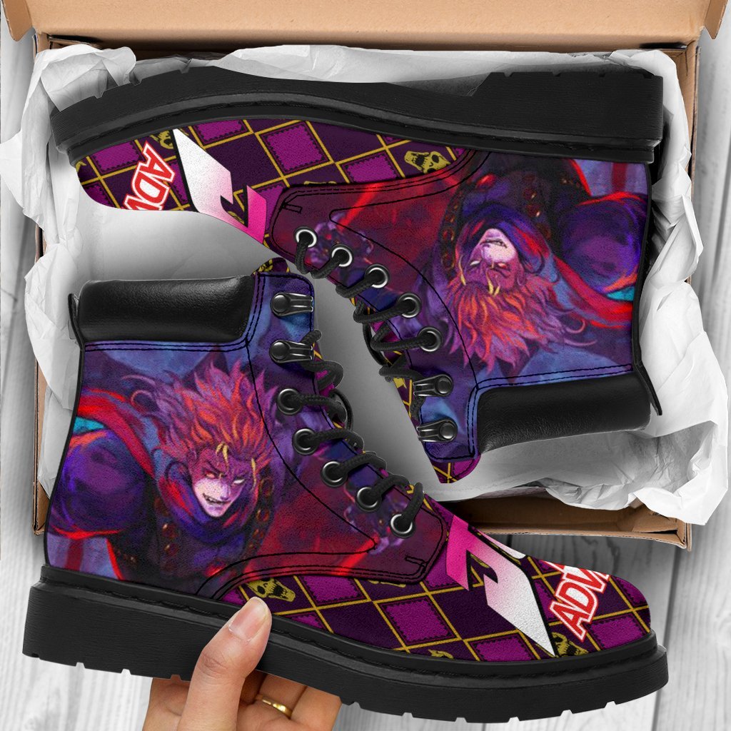 Dio Brando Boots Custom JoJo's Bizarre Adventure Shoes Fan TT03-Gear Wanta