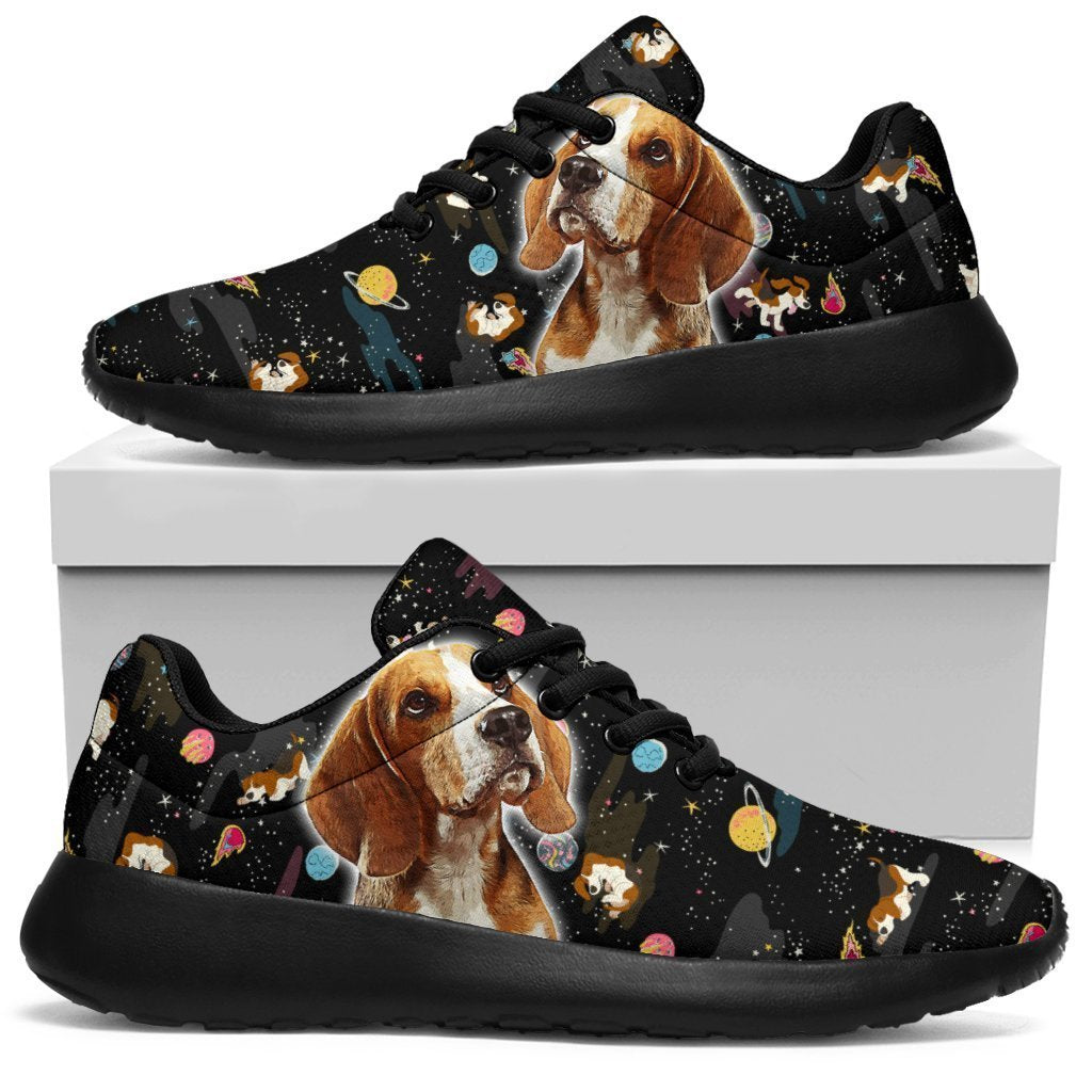 Dog Beagle Sneakers Sporty Shoes Funny-Gear Wanta