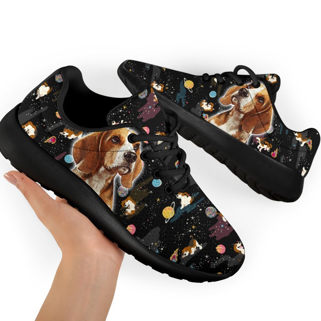 Dog Beagle Sneakers Sporty Shoes Funny-Gear Wanta