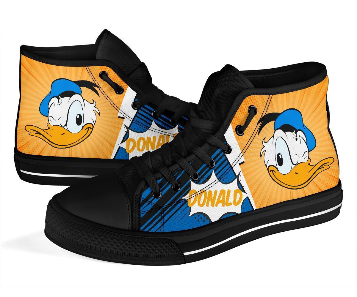 Donald Duck High Top Shoes Custom-Gear Wanta