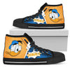 Donald Duck High Top Shoes Custom-Gear Wanta