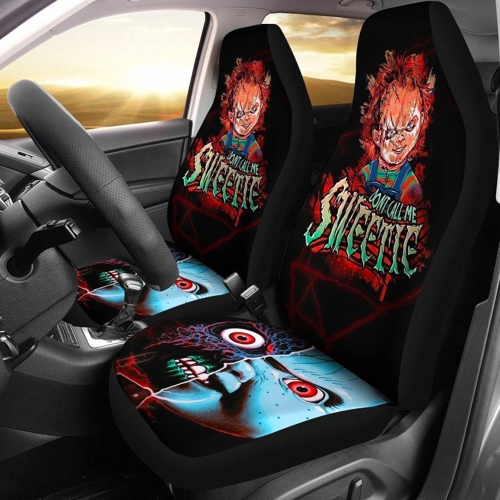 Don't Call Me Sweetie Chucky Car Seat Covers Horror Fan NH1911-Gear Wanta