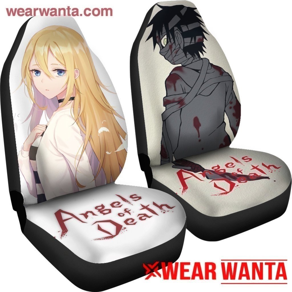 Don't Look Back Rachel Gardner & Isaac Foster Angels Of Death Car Seat Covers MN04-Gear Wanta