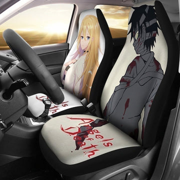 Don't Look Back Rachel Gardner & Isaac Foster Angels Of Death Car Seat Covers MN04-Gear Wanta
