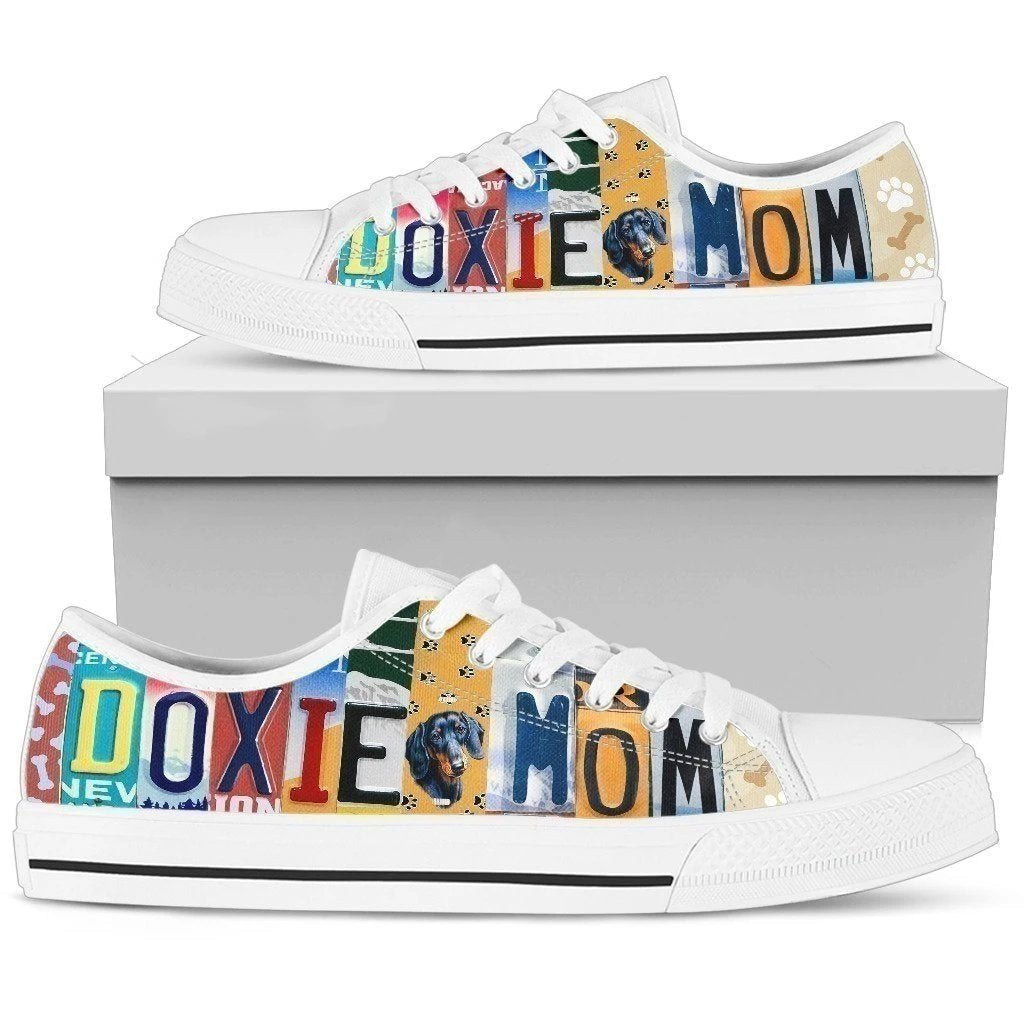 Doxie Mom Dachshund Dog Women's Sneakers Style NH08-Gear Wanta