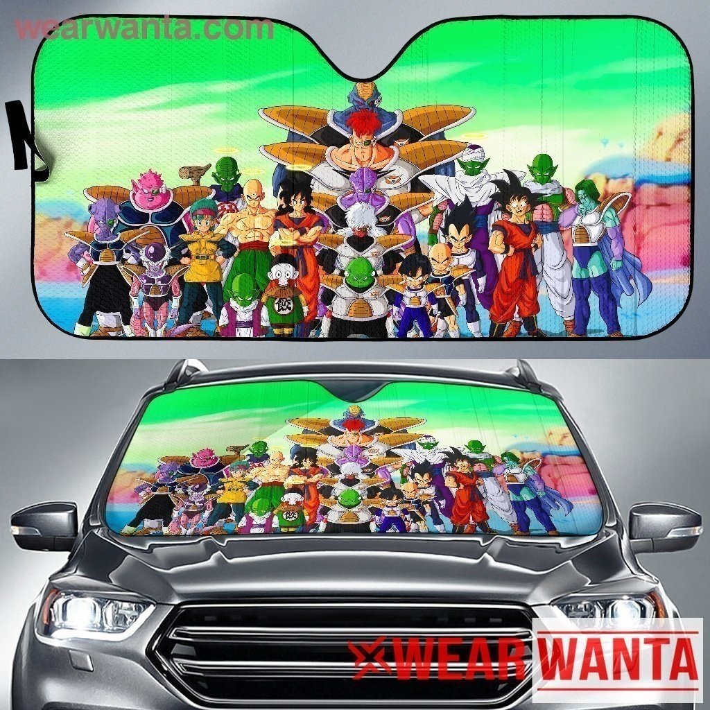 Dragon Ball Characters Anime Car Sun Shade NH07-Gear Wanta