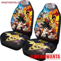 Dragon Ball Goku SSJ Car Seat Covers Custom Anime Car Accessories-Gear Wanta