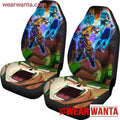 Dragon Ball Goku and Vegeta Car Seat Covers Custom Anime Car Accessories-Gear Wanta