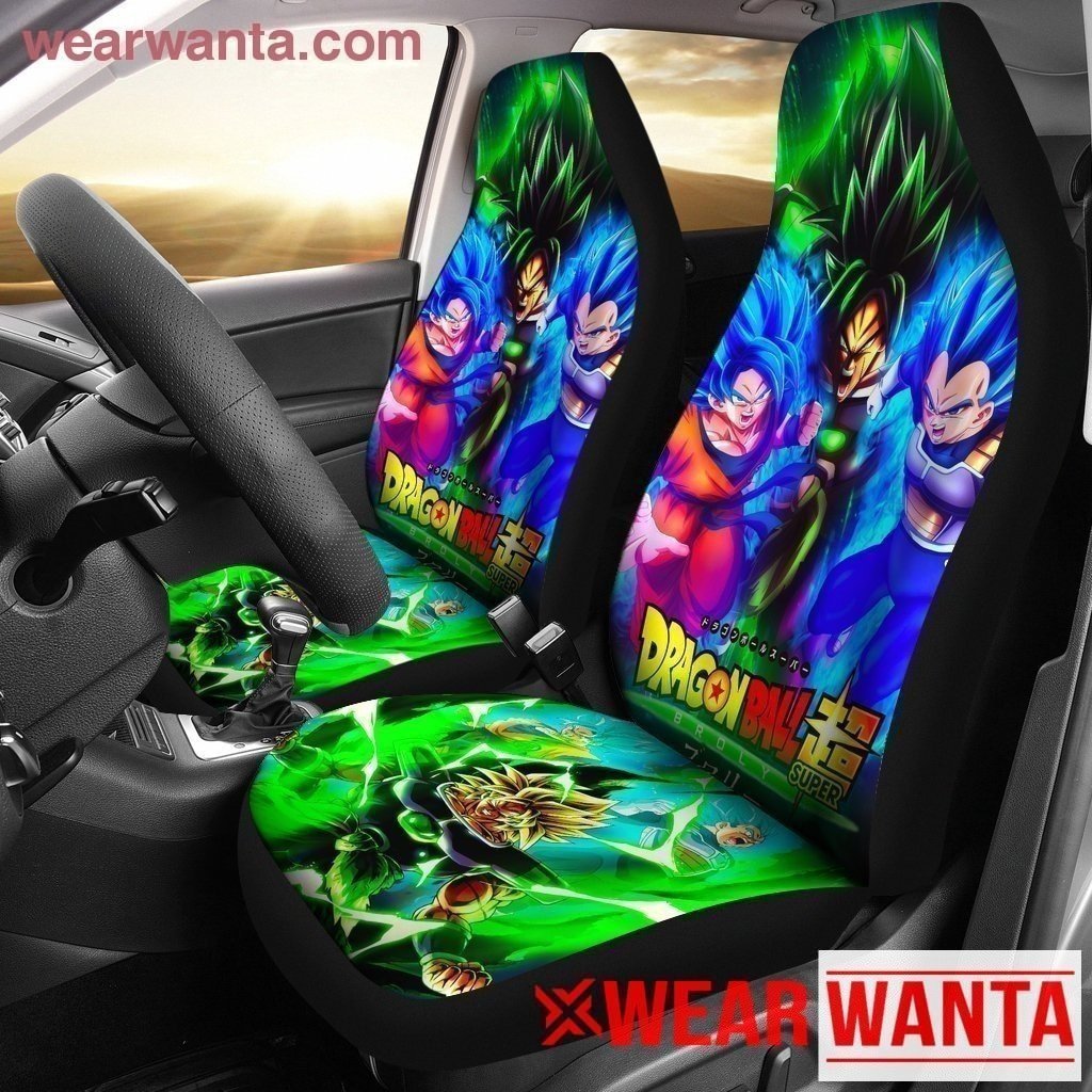 Dragon Ball Super Broly Anime Car Seat Covers NH08-Gear Wanta