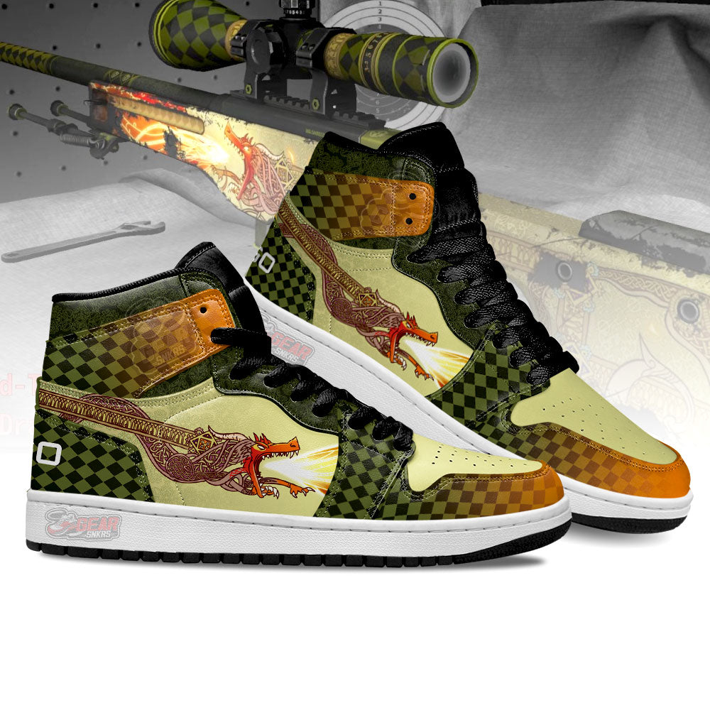 Dragon Lore Counter-Strike Skins Shoes Custom For Fans-Gear Wanta