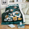 Eagles Team Fleece Blanket Fan Gift Idea-Gear Wanta