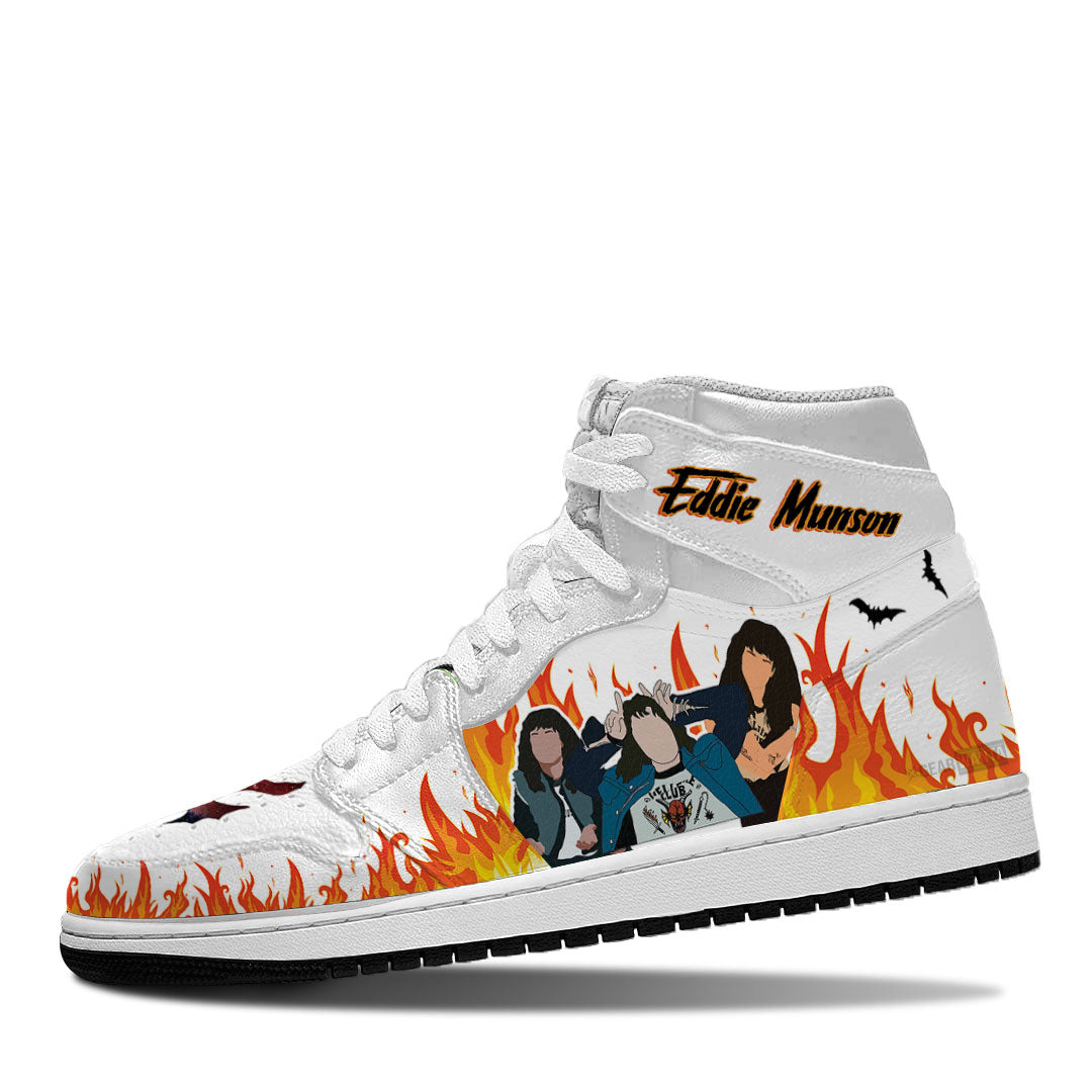 Eddie Munson Rock Show Shoes Custom Stranger Things Sneakers-Gear Wanta