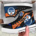 Edmonton Oilers High Top Shoes Custom For Fans-Gear Wanta