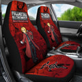 Edward Elric Fullmetal Alchemist Brotherhood Car Seat Covers Custom Anime Car Accessories-Gear Wanta